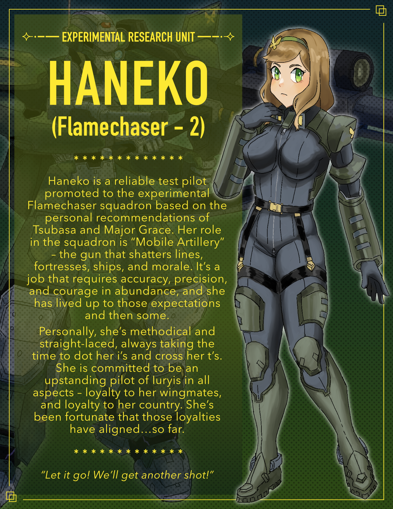 Haneko's biography